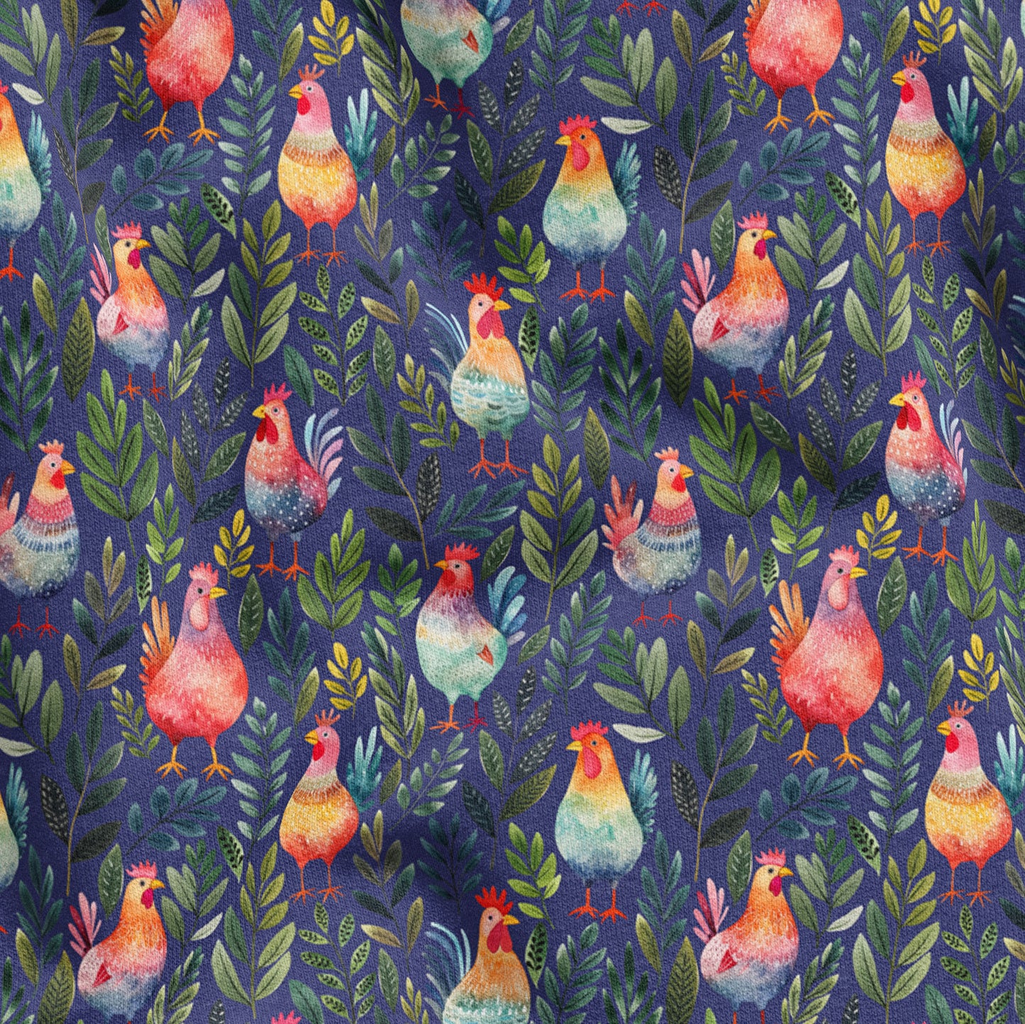 Chickens - Organic Cotton Jersey