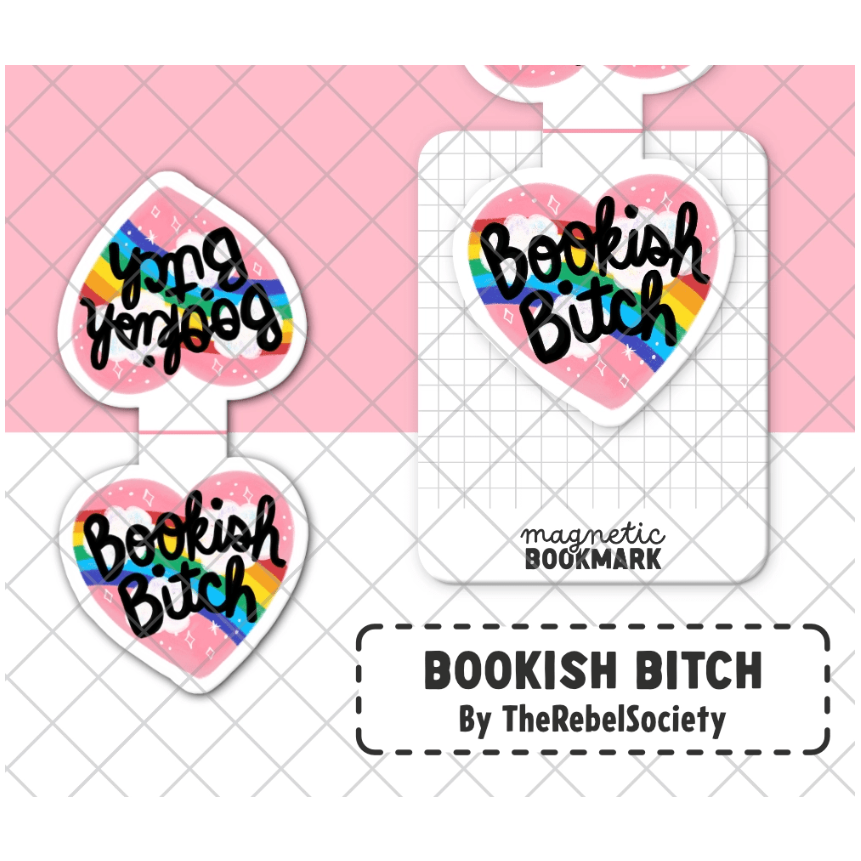 Bookish Bitch - Magnetic Bookmark