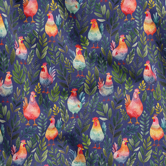 Chickens - Organic Cotton Jersey