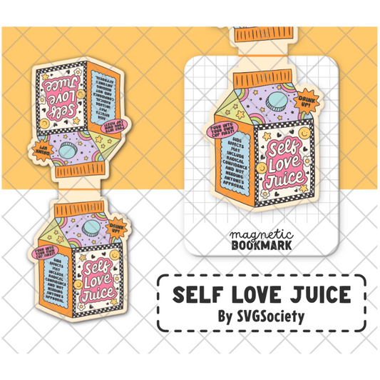 Self Love Juice - Magnetic Bookmark
